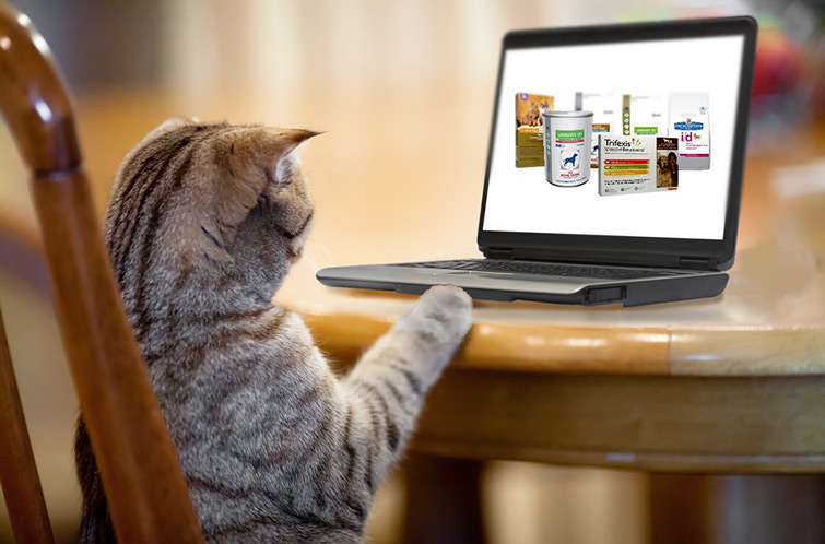 Order Products and Medications for your Pets Online